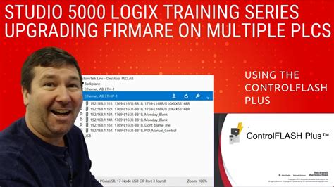 Using Controlflash Plus To Upgrade Multiple Controllogix Compactlogix