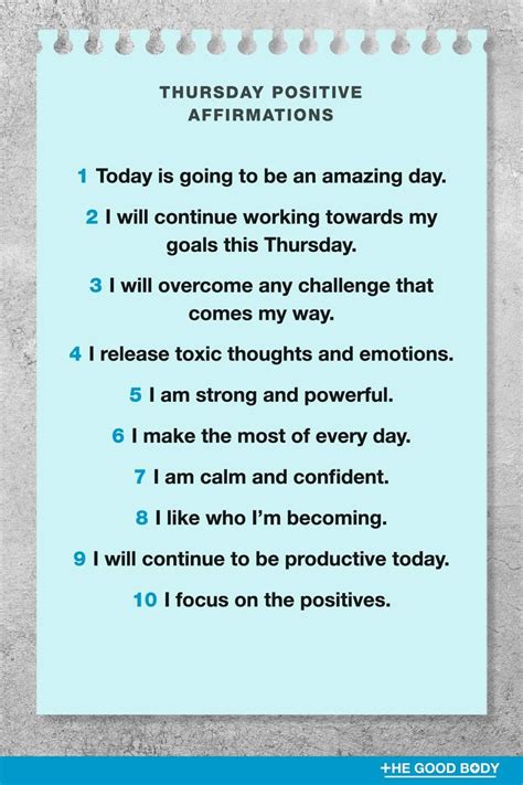 35 Thursday Affirmations For End Of Week Motivation In 2023 Workplace