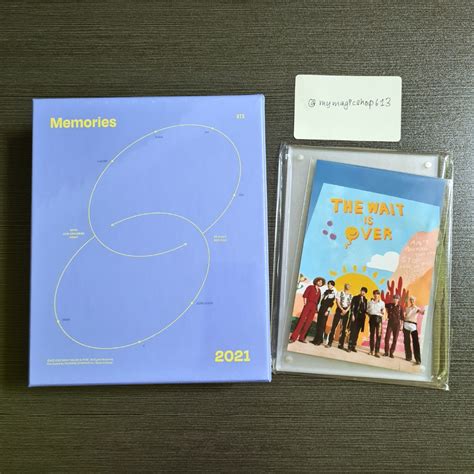 BTS MEMORIES OF 2021 BLURAY WITH SPECIAL GIFT Hobbies Toys