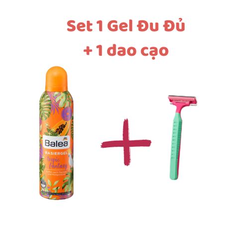 CHE TÊN Bọt Gel cạo lông Balea Đức ml dọn lông vùng kín bikini nách chân Shop