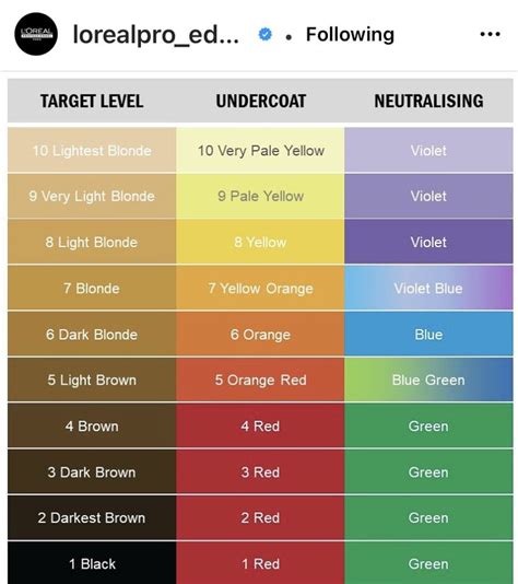 Pin by Monse Rodriguez on Hair Color Chart | Hair color guide, Hair ...