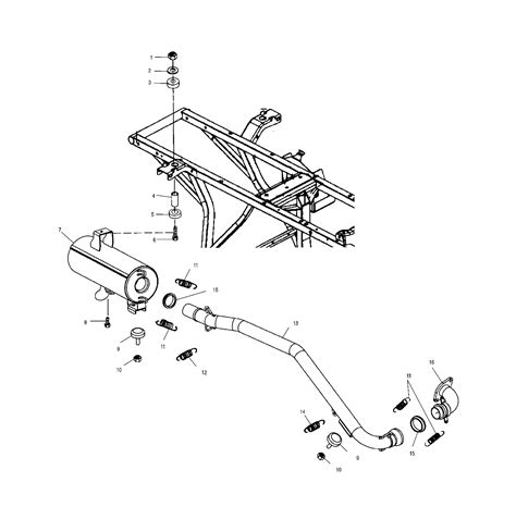 Moteur Systeme Dechappement Pour Xpedition Esprit Polaris