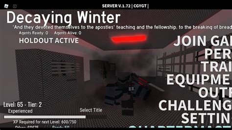 Roblox Decaying Winter Drifter Perk Youtube