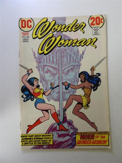 Wonder Woman Fn Vf Condition Comic Books Bronze Age Dc