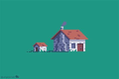 Download House Artistic Pixel Art Hd Wallpaper