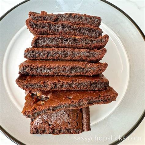 Delicious Chewy Mochi Brownies Recipe (Gluten-Free) - Sassy Chopsticks