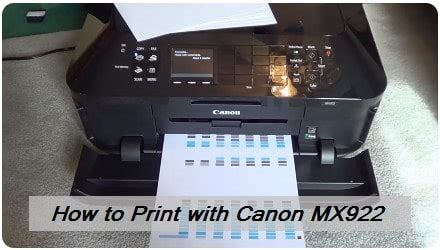 How To Print With Canon Mx A Step By Step Guide Print Test Page