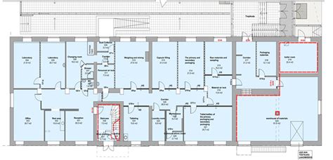 Pharmaceutical Manufacturing Floor Plan - floorplans.click