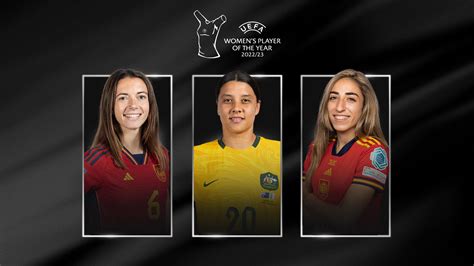 2022/23 UEFA Women's Player of the Year nominees announced: Aitana ...