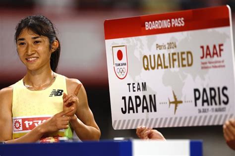 田中希実「跳び上がって喜んでいい」 1500m5連覇＆五輪内定に表情晴れやか「苦しんだ数年を思うと」【陸上日本選手権】 ライブドアニュース