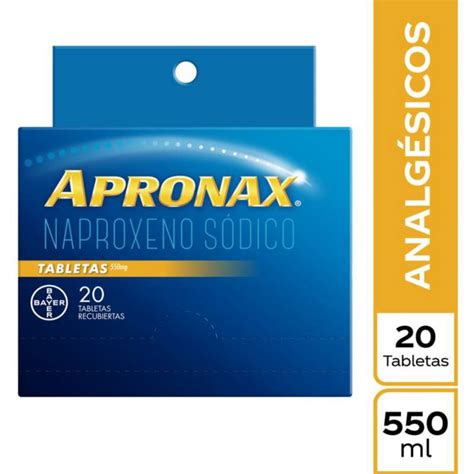 Apronax Alivio Del Dolor X 20 Tabletas Bayer