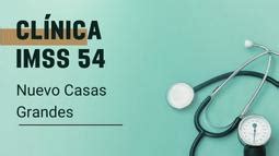 ᐈᐈ Clínica IMSS 54 México a un click