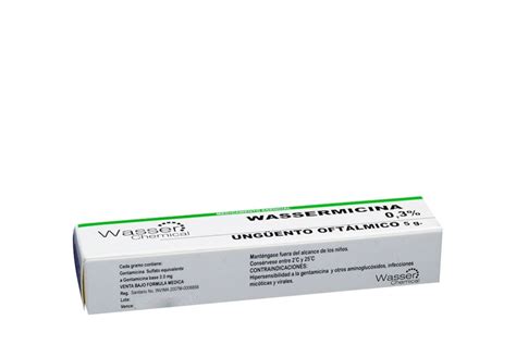 Comprar Wassermicina 0 3 x 5 g Ungüento En Farmalisto Colombia