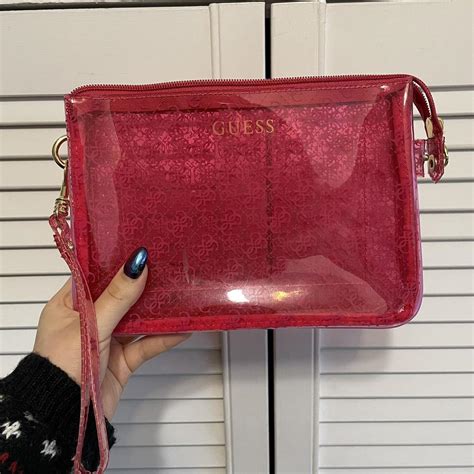 Guess Womens Pink Bag Depop