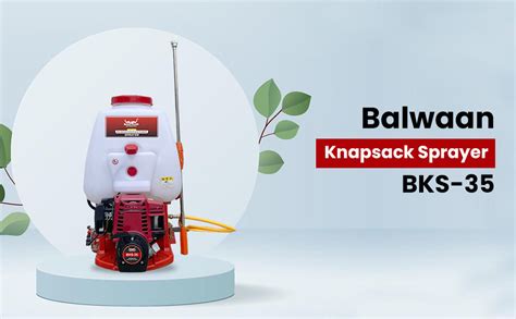 BALWAAN Krishi BKS 35 Knapsack Power Sprayer 35CC 4 Stroke High