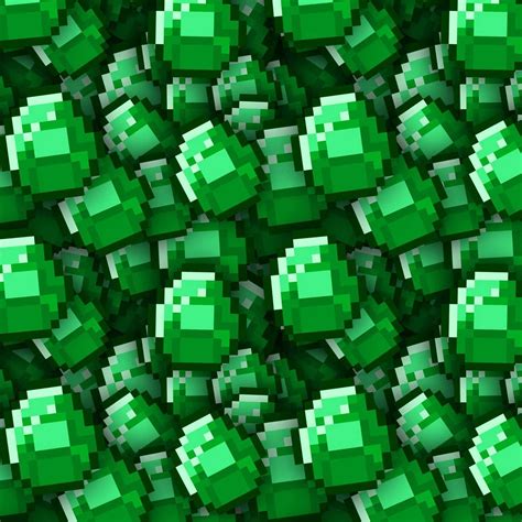 Minecraft Emerald Wallpaper