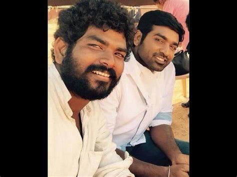 Vignesh Shivan With Actor Vijayasethupathi Veethi