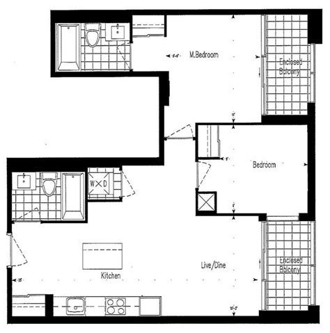 Park Avenue Place 2 Condos By Solmar Assignment Unit The Morton Floorplan 2 Bed And 2 Bath