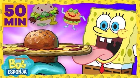 Bob Esponja Reinvenciones A La Cangreburger Durante 50 Minutos