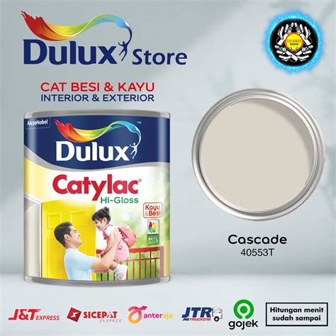 Jual Cat Minyak Cat Kayu Dan Besi Dulux Catylac Hi Gloss Kg Cascade