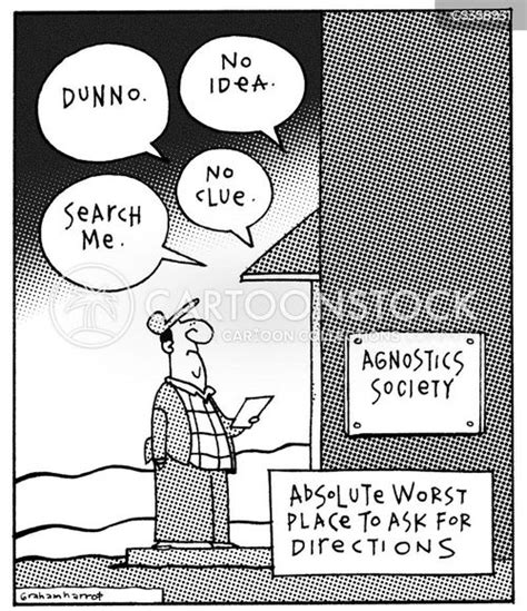 Agnostic Society Cartoons and Comics - funny pictures from CartoonStock