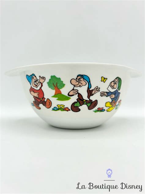 Bol Blanche Neige Et Les Sept Nains Disney Tefal Vintage Melamine