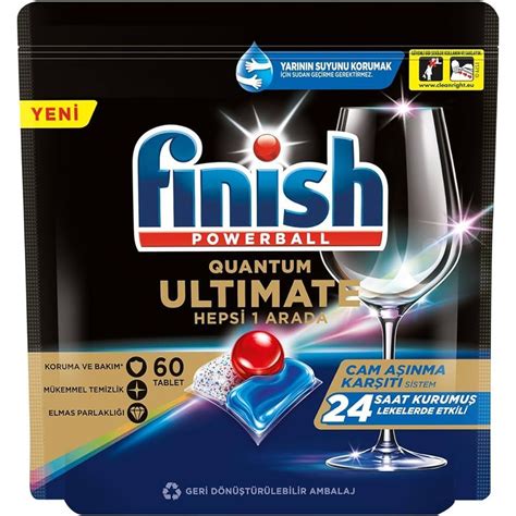 Viên rửa chén bát Finish Quantum Ultimate đầy đủ 14 chức năng nhập