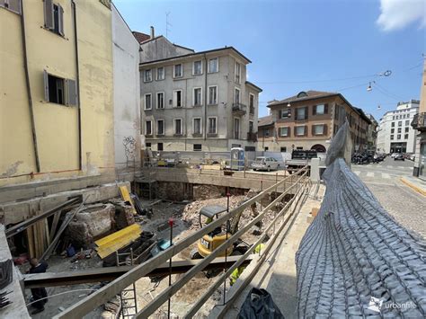 Milano Cinque Vie Cantiere Santa Marta E Zecca Vecchia Giugno