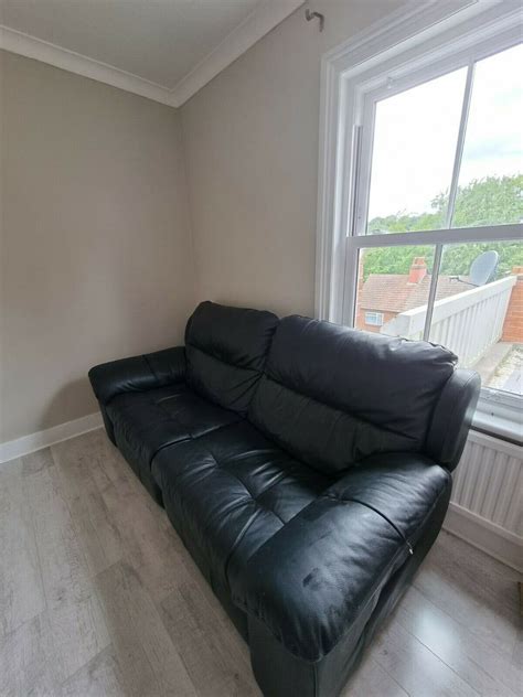 Black Leather Recliner Sofa Dfs | Cabinets Matttroy