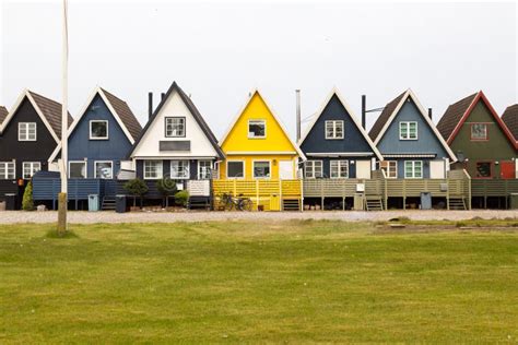 Summer Cottages Stock Photo Image Of Multiple Hasmark 44321958