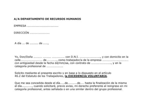 Requisitos Para Pedir Excedencia