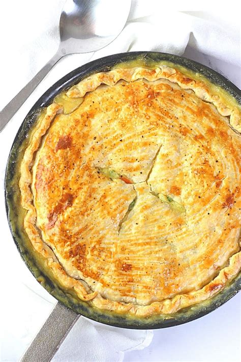 Skillet Chicken Pot Pie • Now Cook This