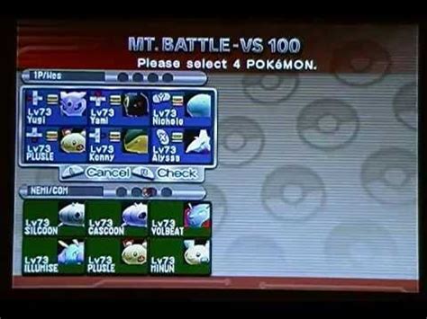 Pokemon Colosseum Mt Battle Vs Doubles Area Youtube