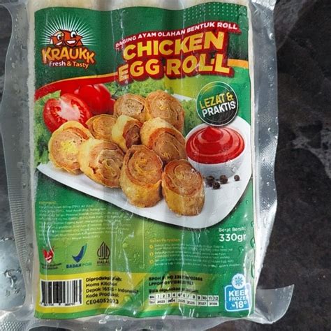 Jual Chicken Egg Roll Free Nuget Shopee Indonesia