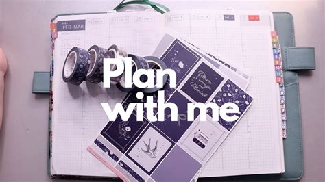 Weekly Hobonichi Cousin Plan With Me Using 7x9 Kit YouTube