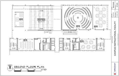 Building Layout Campus Instructional Facility