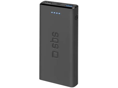 Powerbank SBS 10000 MAh 10W 2xUSB Czarny Najlepsza Cena Opinie Sklep