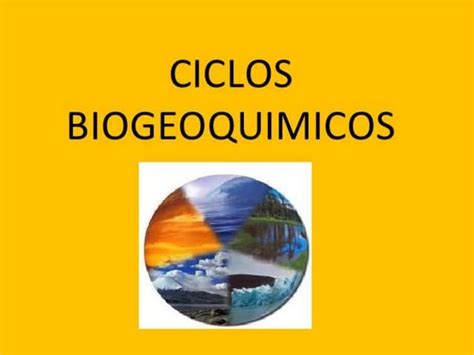 Ciclos Biogeoquímicos Ppt