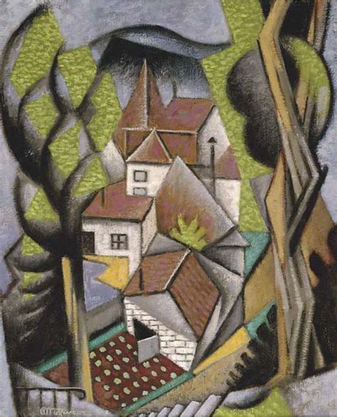 Jean Metzinger Paysage Cubiste X Cm