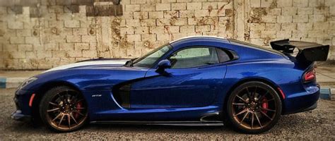 Customers Beautiful Blue Dodge Viper SRT With Wheels And Upgrades