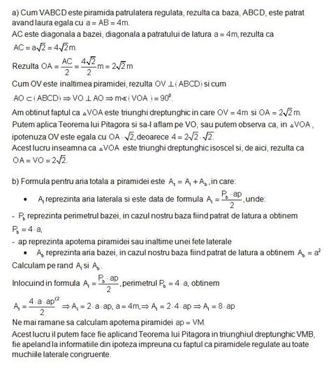 Rezolvarea Modelului De Test La Matematica Pentru Clasa A Viii A