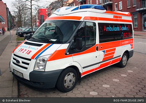 Einsatzfahrzeug Ambulanz Schr Rs Ktw Hh Rs A D Bos