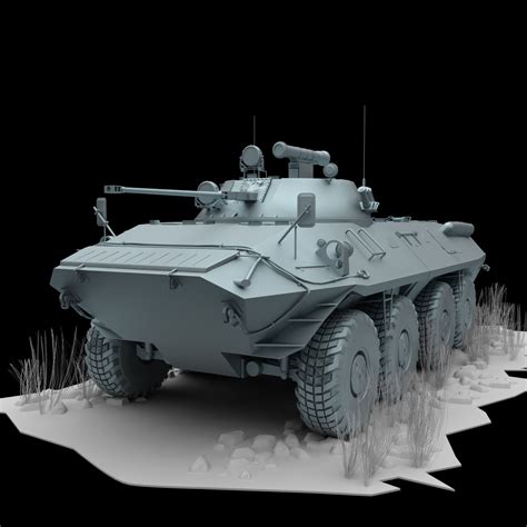 3d max btr 90 btr90 fighting vehicle