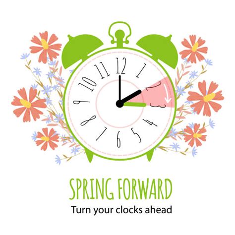 Daylight Savings Spring Forward Clipart