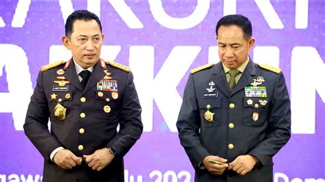 Kapolri Dan Panglima Tni Kompak Deklarasi Netral Di Pemilu