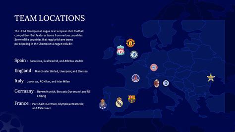 Free UEFA Champions League Template PowerPoint