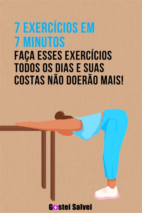 7 exercícios em 7 minutos Faça esses exercícios todos os dias e suas