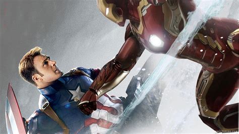 Download Wallpaper For 640x960 Resolution Captain America Vs Iron Man Movies And Tv Series