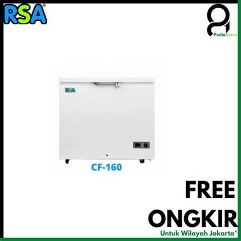 Jual Rsa Chest Freezer Cf Mini Freezer Box Cf Liter