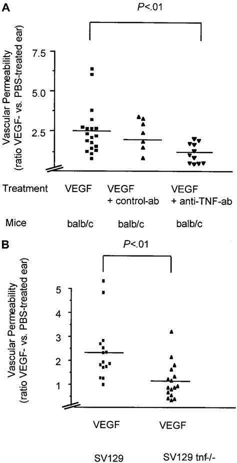 Tnf Is Essential For Vegf Induced Vascular Permeability In Vivo